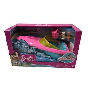 Barbie Boat Puppy Accessories Life‎ Jacket IT FLOATS New GRG29 Lake Boat